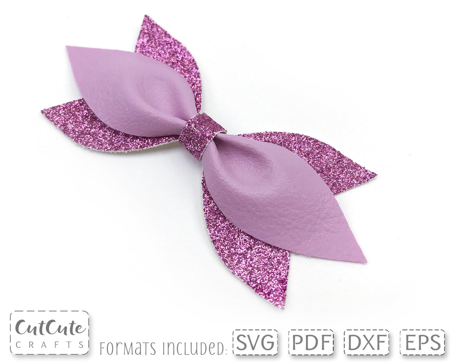 Pinch Bow SVG Hair Bow Template Bow Tie SVG PDF Felt Bow | Etsy