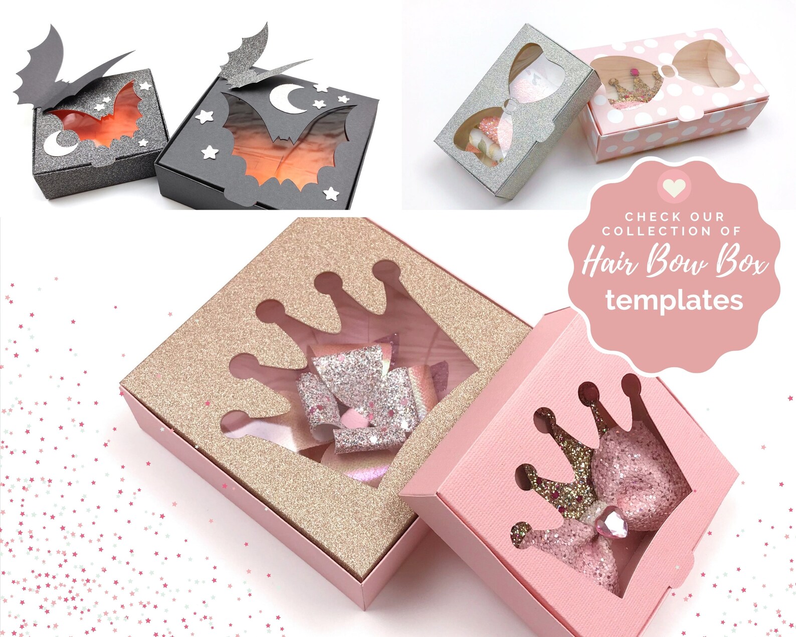 Headband Display Card Template SVG Elastic Headband Display Etsy UK