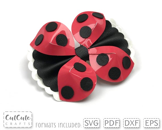 Buy Ladybug Kiss Pinch Bow Template SVG Faux Leather Bow Svg for Online in India - Etsy Buy Ladybug Kiss Pinch Bow Template SVG Faux Leather Bow Svg for Online in India - Etsy
