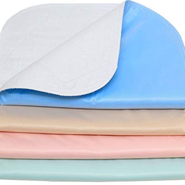 Washable Bed Pads Chair Pads/Incontinence Small Underpad - 18x24-4 Pack