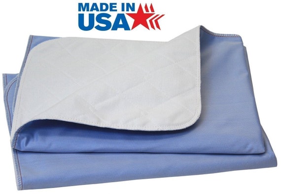 Washable Bed Pads / High Quality Waterproof Incontinence Underpad 24x36 2  Pack for Children or Adults With Incontinence 