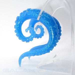Fake Gauges Earrings The Kawaii Octopus  Faux Gauges  Fake Plugs