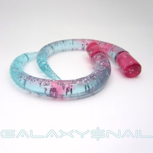 Earrings The Comet Halley Faux Gauges  Fake Plugs