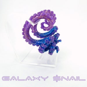 Small The Space Pastel Goth Tentacle Gauges earrings, plugs, fake gauges 6g, 4g , 2g, 0g, 00g, 3/8&quot;, 1/2&quot;