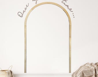 Big Bundle Wooden Arch, Wall moulding wood, Modern Wall Molding, Once Upon A Time