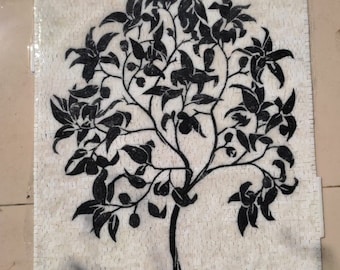 Lemon Tree Backsplash Marble Mural Mosaic