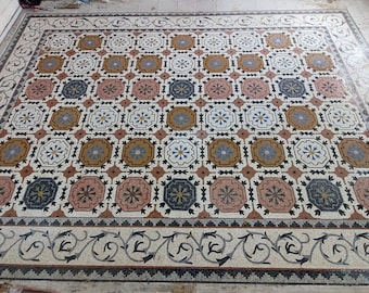 Marble Mosaic Flooring
