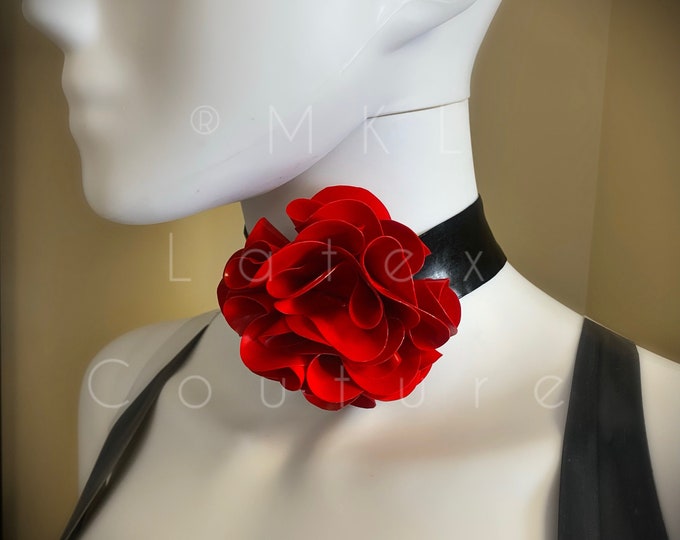 Flower Latex Choker