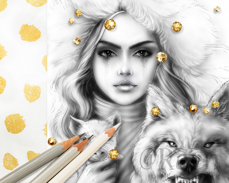 Digital Coloring Book By Raen Are You Real Downloadable Etsy