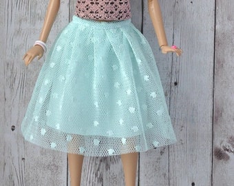 Beautiful handmade for 1/6 scale dolls and similar size  dolls-SKIRT