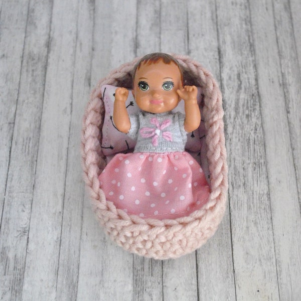 Beautiful handmade clothes for 1/6 scale baby  dolls- DRESS