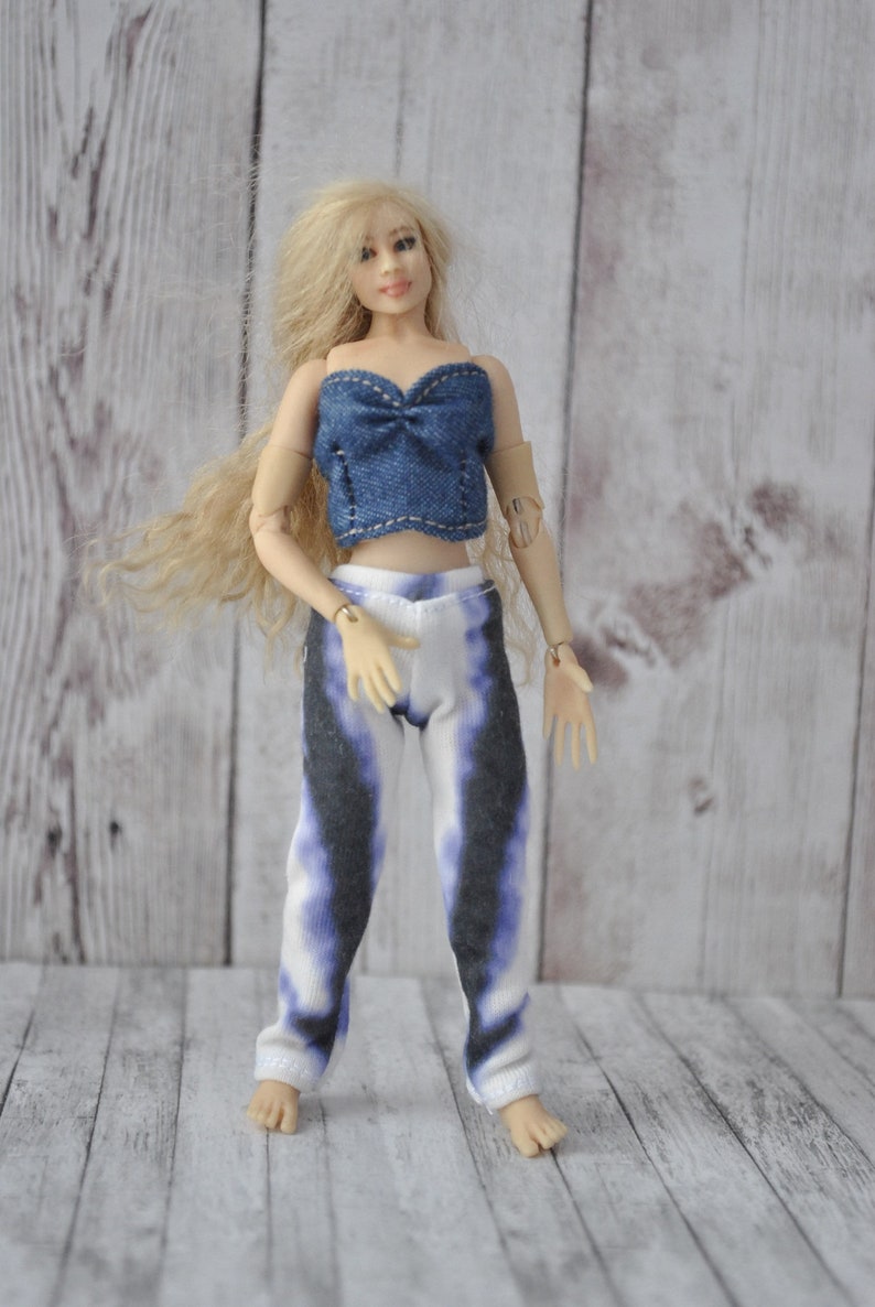 doll jeans top
