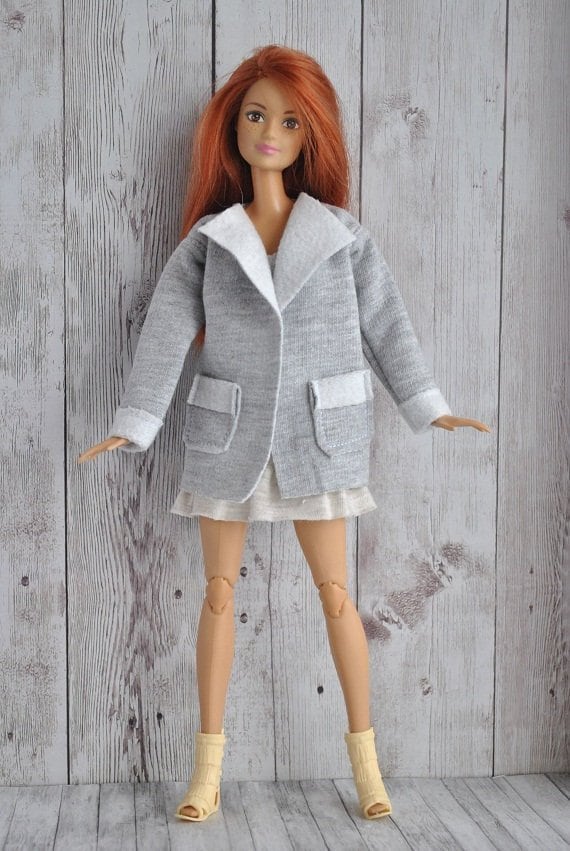 gray hair barbie