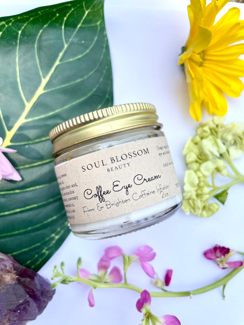 Coffee Eye Cream Under Eye Caffiene Cream for Dark Circles Etsy
