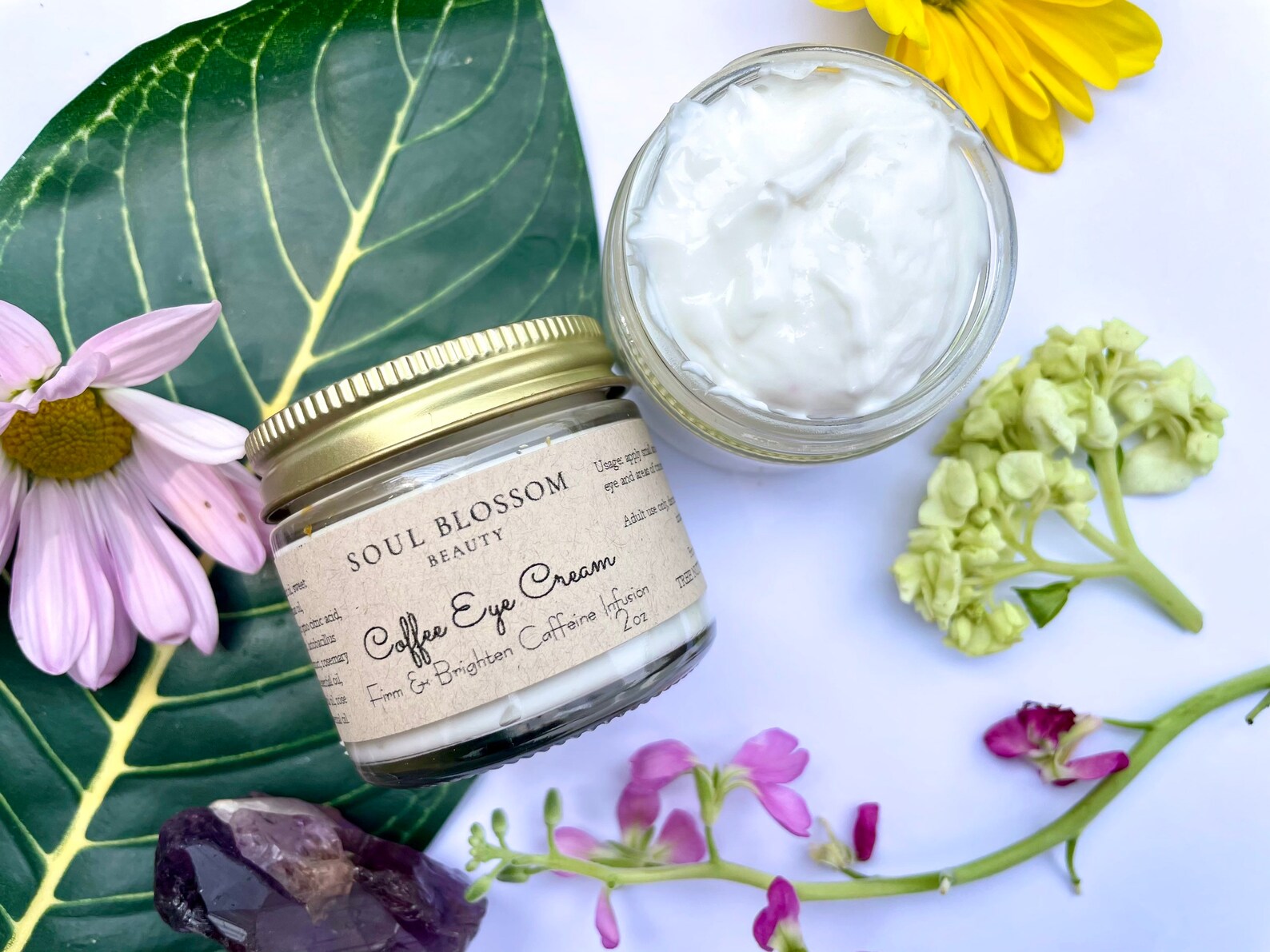 Coffee Eye Cream Under Eye Caffiene Cream for Dark Circles Etsy