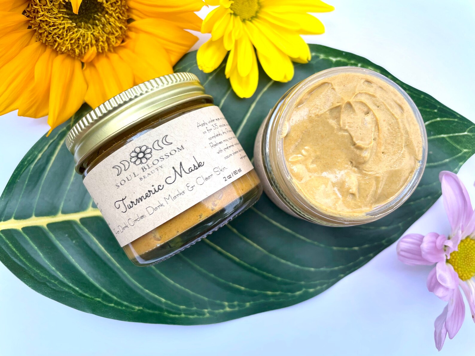 Turmeric Under Eye and Face Mask dark circles and acne Mask Etsy