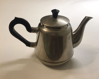 Vintage teapot old teapot vintage kitchen decor stainless steel teapot metal coffee tea pot metal tea flower vase teapot for decoration