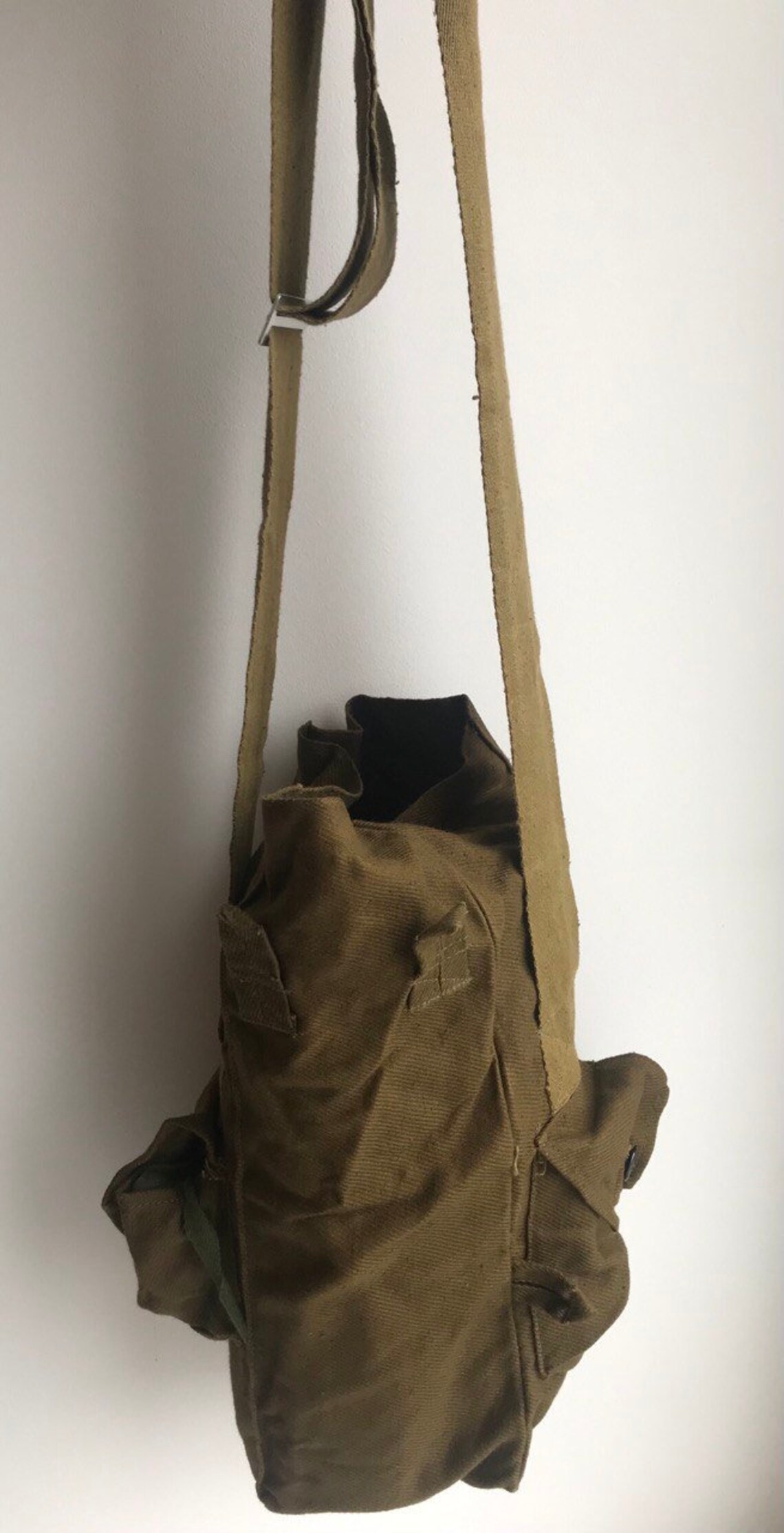 Small vintage military bag / haversack/ original Soviet army Etsy