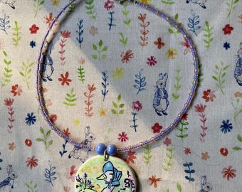 Jemima Puddle Duck necklace