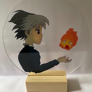 Znak akrylowy Sophie i Calcifer