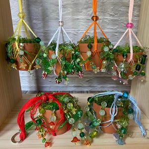 Mini solfångare för växtkrukor