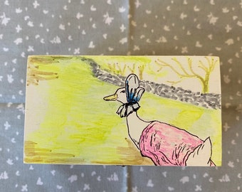 Jemima Puddleduck wooden box