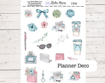 DEC0-3044 - CUTE DECO Stickers - Planner Deco - Cute Stickers - Etsy