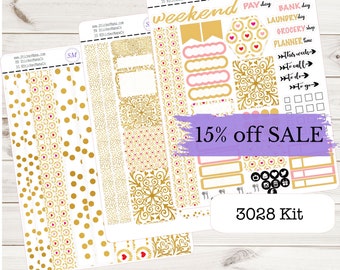 Call of the Werewolf Standard VerticalDeluxe Weekly Kit Planner Stickers