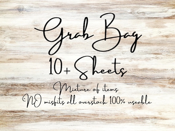 Grab Bag | 10+ Sheets | Value Pack