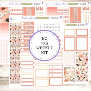ERIN CONDREN WK-3203 || Hübsches in Pink || Wochenplaner Kit || Erin Condren || Stundenplaner Kit || Vertikales Planer-Kit