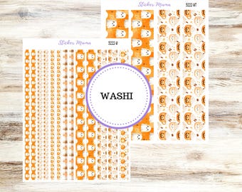 Washi Planner Stickers | 3222 Cozy Ghost
