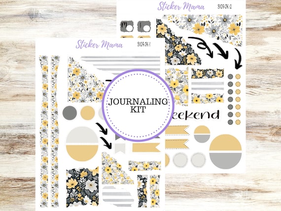 Journal Planner Sticker Kit  | May Flowers #3109