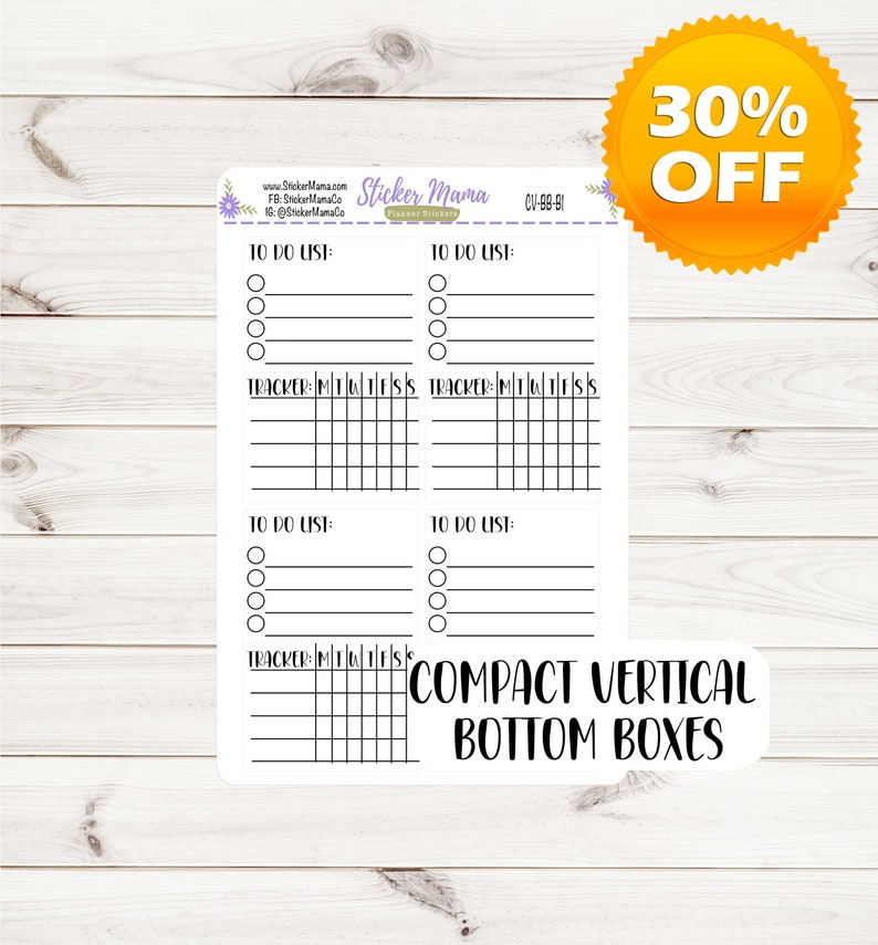 NEW COMPACT VERTICAL Kit Bottom Boxes Stickers for Compact - Etsy