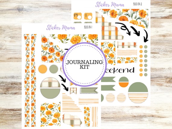 Journal Planner Sticker Kit | Fall Colors 3201