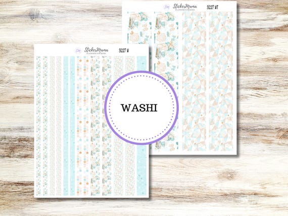 Washi Planner Stickers 3227 | Cozy Winter