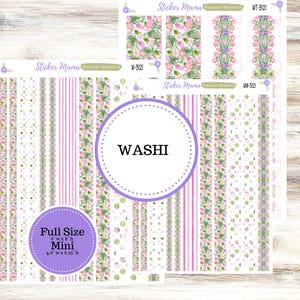 WASHI PLANNER STICKERS || 3121 || Easter Petals || Washi Stickers || Planner Stickers || Washi for Planners