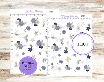 Deco Planner Stickers | Planner Clipart | Charming Roses #3215