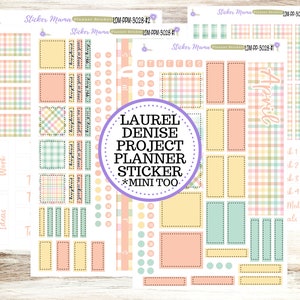 LAUREL DENISE PROJECT Planner Kit #3028 || Laurel Denise Kit || Laurel Denise Stickers ||  || April Laurel Denise