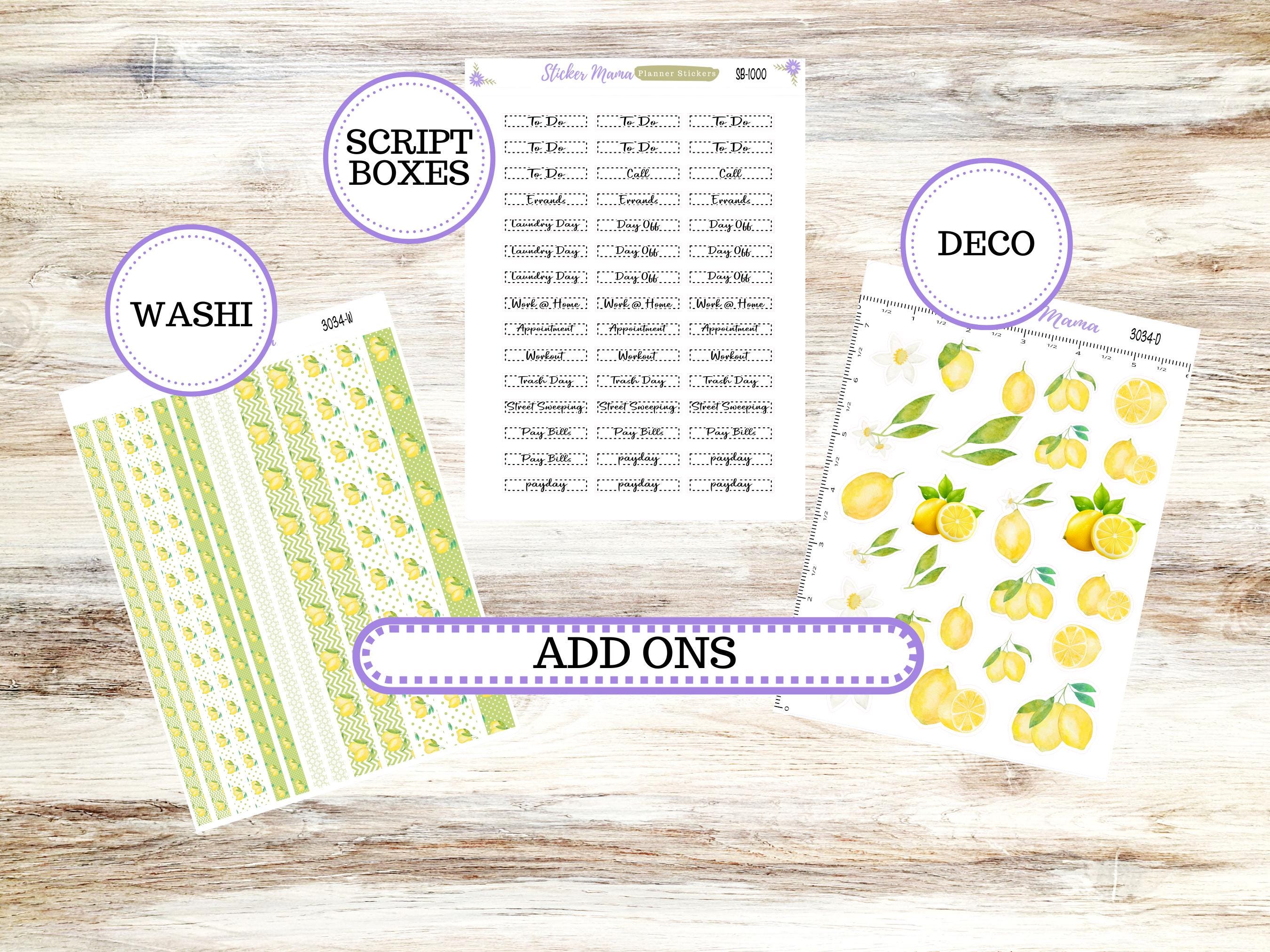 Laurel Denise Large Nancy & Large Anne Planner Sticker Kit | Month of ...