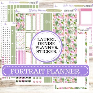 LAUREL DENISE PORTRAIT || Planner Kit #3121 || Easter Petals || Laurel Denise Kit || Laurel Denise Stickers ||  ld