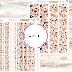 WASHI PLANNER STICKERS || 3203 || Pretty in Pink || Washi Stickers || Planner Stickers || Washi for Planners