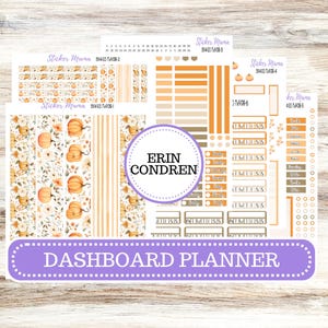 ERIN CONDREN Dashboard Planner Kit DB-3114 || September  || Dashboard Planner Sticker Kit || Erin Condren ||