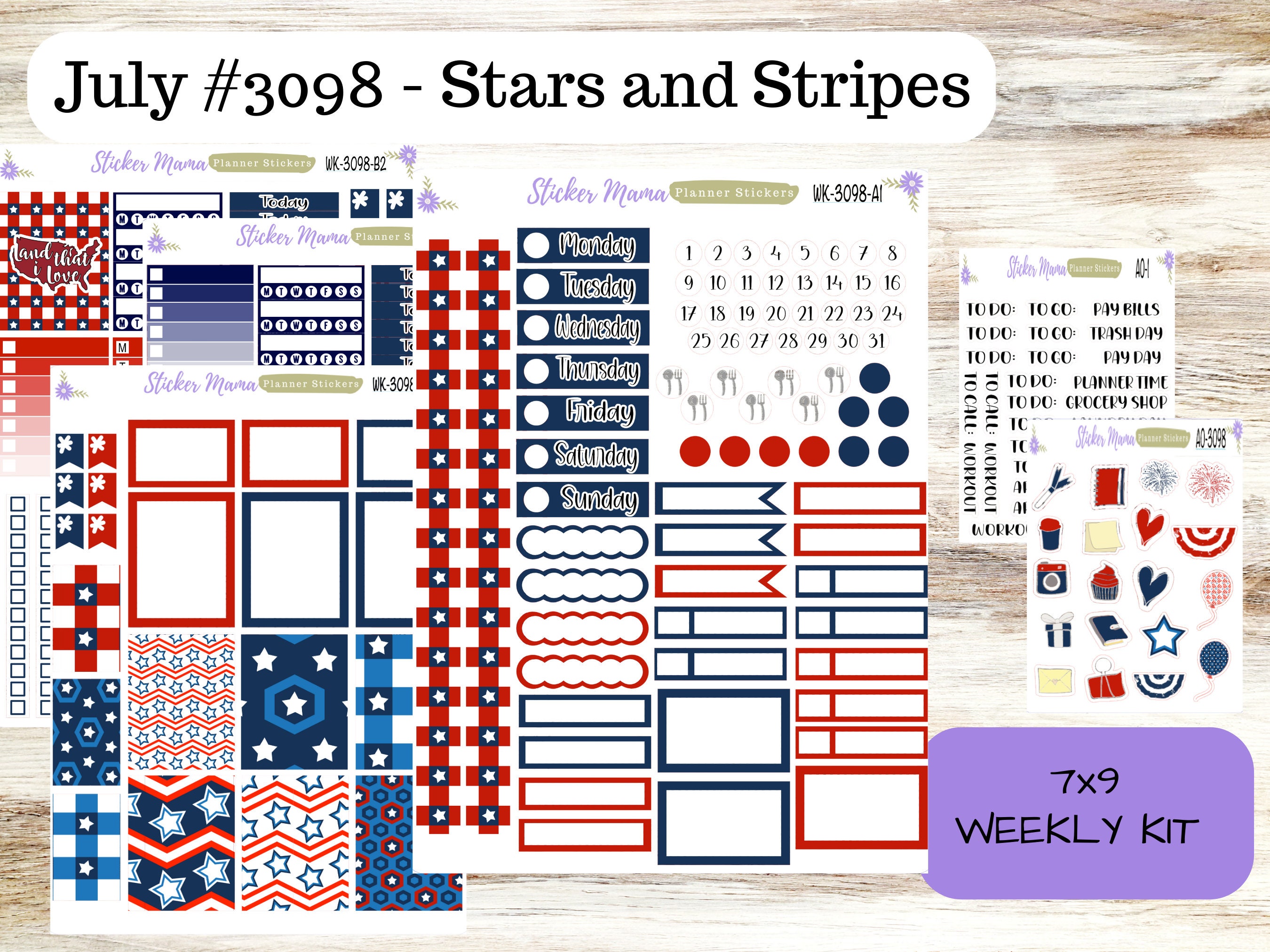 Add Ons Stickers for 7x9 Erin Condren Planners. JANUARY Winter Days ||  WD-AO