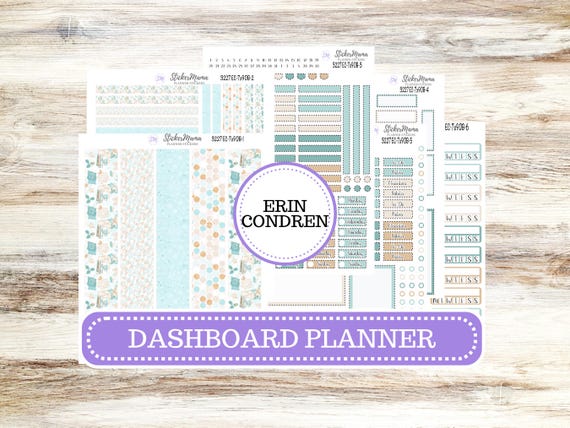 Erin Condren Dashboard Planner Kit 3227 | Cozy Winter | 10-26