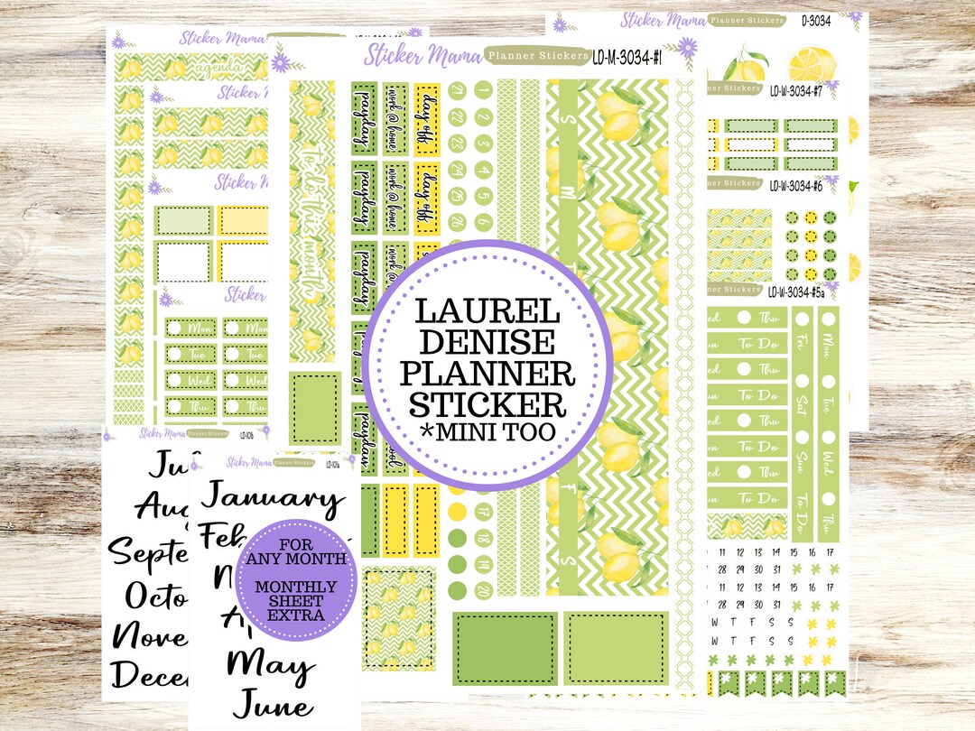 LAUREL DENISE PLANNER Kit #3034 || Laurel Denise Kit || Laurel Denise ...