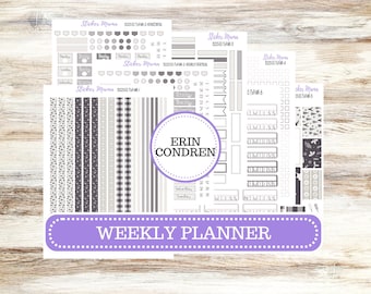 Erin Condren Weekly Planner Kit | WK 3225 Sleek Season