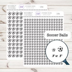 SOCCER PLANNER Stickers SS-1008 soccer sticker kit soccer planner stickers for soccer sports stickers soccer games soccer practice