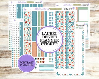 LAUREL DENISE PORTRAIT December Planner Kit #3117 || Merry Ornaments || Laurel Denise Kit || Laurel Denise Stickers ||  || December ld