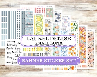 Banner Set | Laurel Denise Small Luna Monthly Header Kit