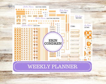 Erin Condren Weekly Planner Kit | WK 3222 Cozy Ghost October